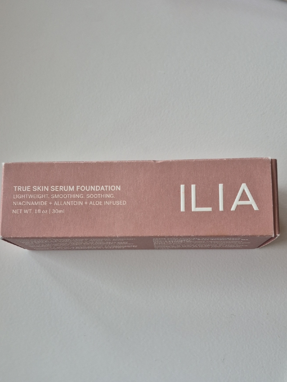 ILIA True Skin Serum Foundation - Dusty Rose Packaging